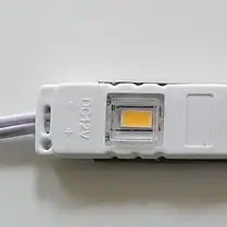 Світлодіодний модуль Biom SMD5630 з лінзою 0,7W 12В 6500K IP65 (1345), фото 3