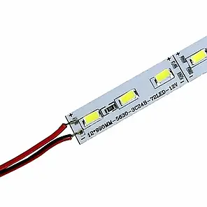 LED лінійка Biom Premium SMD5630 22W 12V червона 12595, фото 2