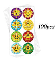 Дитяча наклейка. стікер на руку Тварини