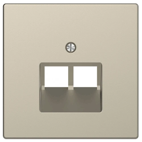 Центральна панель D-Life для 2*RJ45 «Сахара» MTN4522-6033