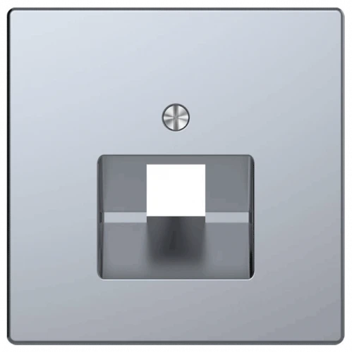 Центральна панель D-Life для 1-ї RJ45 «Нержавіюча сталь» MTN4521-6036