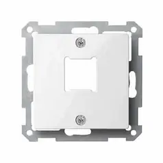 Панель розеток RJ11/RJ45, 1-а. Merten SM MTN291519 полярно-білий
