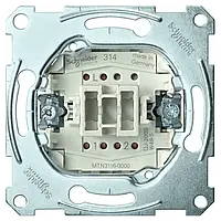 Механизм выключателя 1-клавишного проходного Merten MTN3116-0000