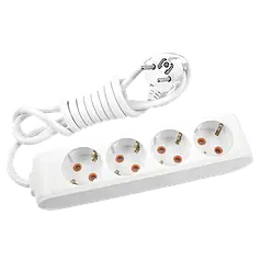 Подовжувач 4 гнізда із заземленням 2 метри Viko Multi-let (90114402)