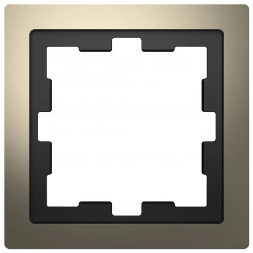 Рамка 1-постова D-Life "Нікель", MTN4010-6550