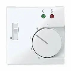 Панель терморегулятора. Merten SM MTN534925 активний білий