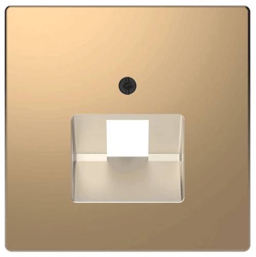 Центральна панель D-Life для 1-ї RJ45 «Шампань» MTN4521-6051