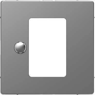 Центральна панель D-Life для сенсорного терморегулятора "Нержавіюча сталь" MTN5775-6036