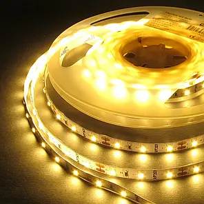 LED стрічка Estar SMD3528 60шт/м 4.8W/м IP20 12V (2800-3200К), фото 2