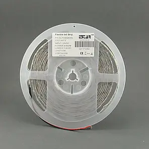 LED стрічка Estar SMD3528 60шт/м 4.8W/м IP65 12V (2800-3200К), фото 2
