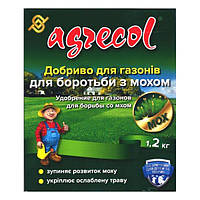 Agrecol 1,2 кг для газонів для боротьби зі мохом