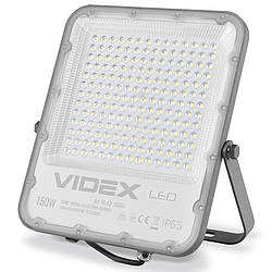 LED прожектор вуличний VIDEX PREMIUM F2 150W 5000K Сірий