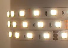 LED стрічка Mi-light SMD5050 Dual White 60шт/м 9.6W/m IP20 12V (2700-6500K) MI-LED-DW60CCT1220, фото 2