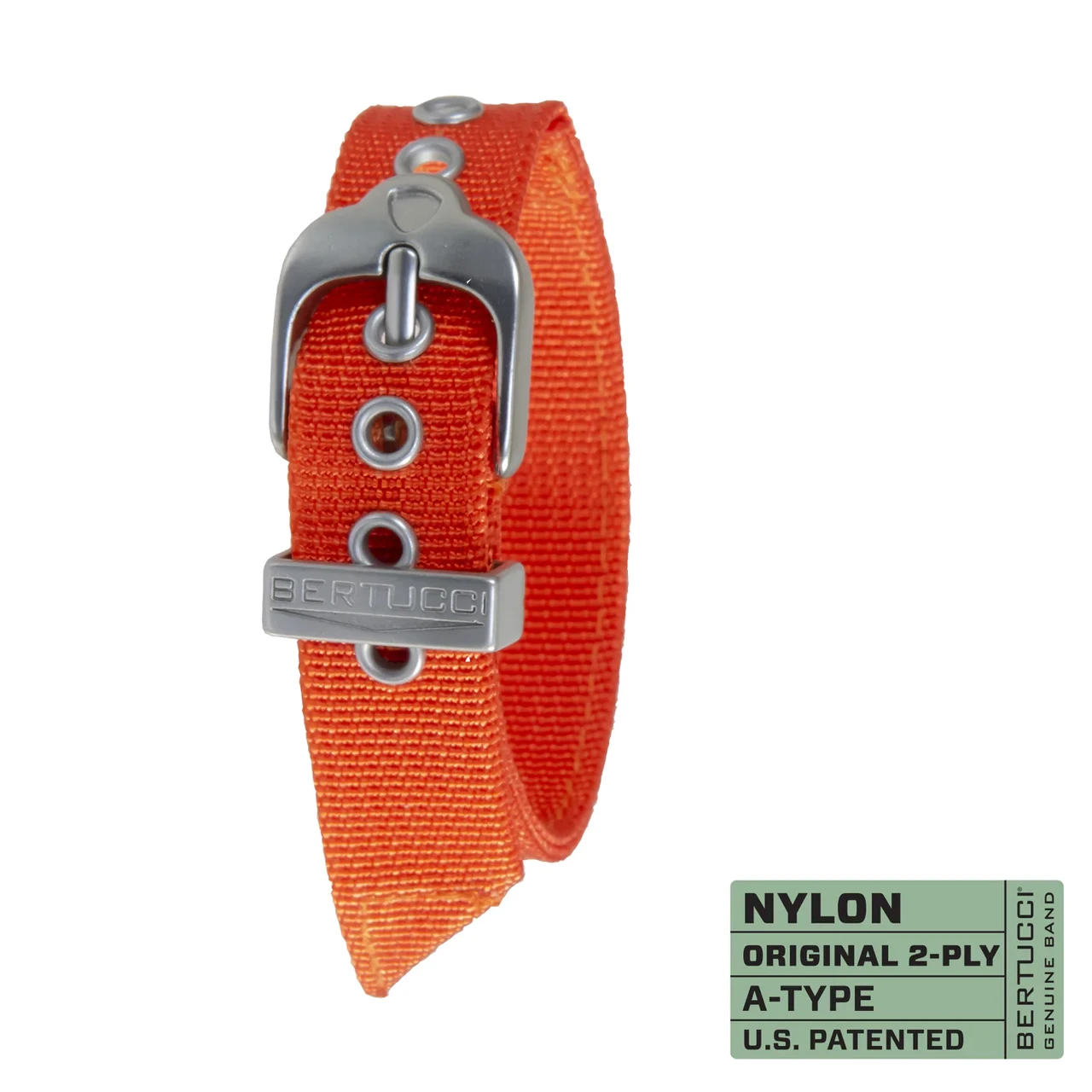 Ремінець нейлоновий bertucci #89 - International Orange, 5/8" - 17 mm size for M-1 & M-2 Cases, фото 1