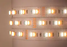 LED стрічка Mi-Light SMD5050 RGB+WW+CW 60шт/м 24W/m IP20 12V (RGB+CCT) MI-LED-RGBW60CCT1220U, фото 2