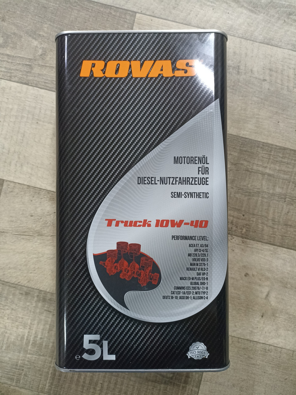 Масло дизельное Rovas Truck 10W-40 5л. (ID#1671728525), цена: 968 ₴, купить  на Prom.ua