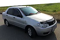 Дефлектор капота (мухобойка) Fiat Albea 2002 (Фиат Альбеа) 30290205