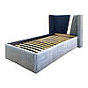 М'яке дизайнерське ліжко дитяче підліткове MeBelle MALFIE 160х190 двоспальне, різні кольори, велюр, фото 2