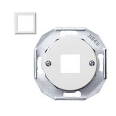 Центральна плата RJ45*1 RENOVA, білий, WDE011700