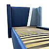 М'яке дизайнерське ліжко дитяче підліткове MeBelle MALFIE 160х190 двоспальне, різні кольори, велюр, фото 6