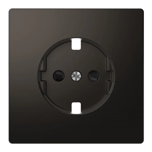 Центральна панель D-Life для розетки зі шторками "Антрацит" MTN2330-6034