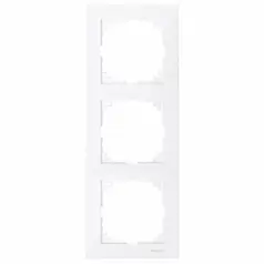 Рамка 3-постова Merten M-PURE MTN4030-3625 активний білий