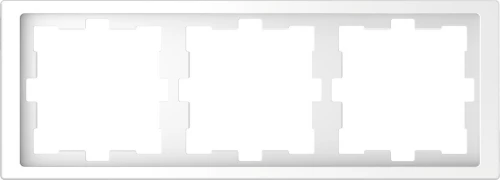 Рамка 3-постова D-Life "Білий лотос", MTN4030-6535