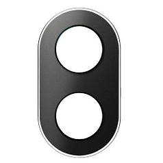 Рамка 2-х постова RENOVA «Чорне скло», WDE011427