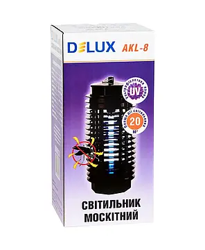 Світильник для знищення комах Delux AKL-8 1х4Вт G5 90008223, фото 4