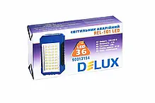 LED світильник аварійний DELUX REL-101 4W 36LED IP20 90017676, фото 3