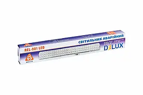 LED світильник аварійний DELUX REL-901 6W 90LED IP20 90016963, фото 2