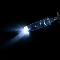 Вулична Led гірлянда Євросвітло STARLIGHT бахрома білий 75LED 2х0,7м IP44 прозорий провід 000057268, фото 4