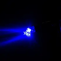 Вулична Led гірлянда Євросвітло STARLIGHT бахрома синій Flash 75LED 2х0,7м IP44 чорний провід 000057263, фото 2
