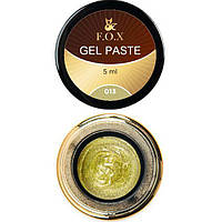 Гель-паста F.O.X Gel paste 013 Золото 5 мл