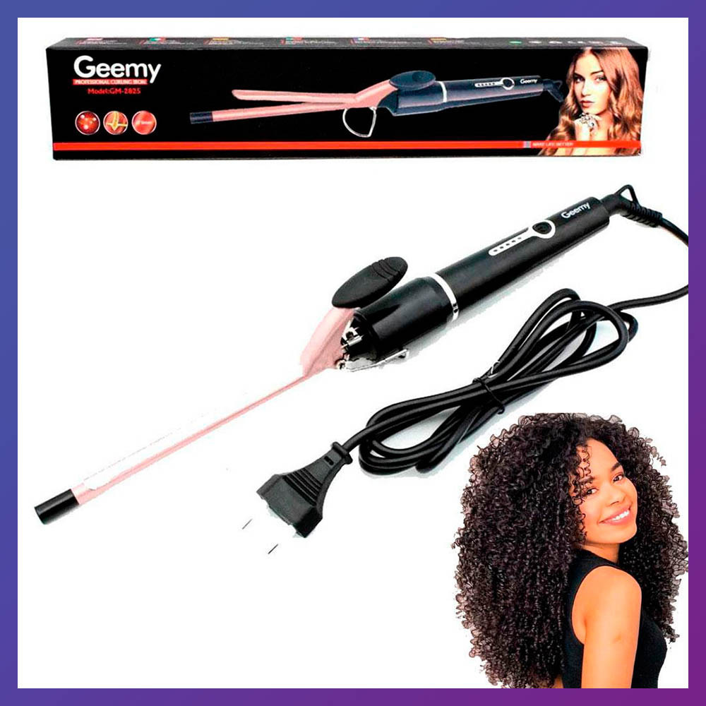 Плойка професійна африканські кучері афро Geemy GM-2825