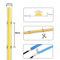 LED стрічка COB LT 12W/м 12V 8мм IP20 4000К COB-12-320-NW, фото 3