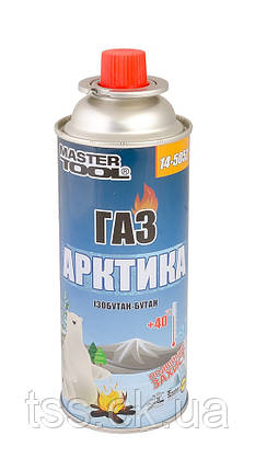 Газ бутан MASTERTOOL "АРКТИКА" 220 г 14-5052, фото 1