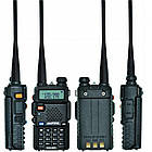 Рація портативна Baofeng UV-5R (1800 мАг) + Гарнітура + Подарунок Антена Nagoya NA-771, фото 4