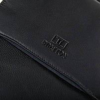 Сумка Чоловіча Планшет шкіра BRETTON 5308-3 black.Музькі сумки-планшети гуртом і в роздріб в Україні., фото 3