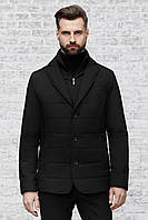 Мужская куртка черная весенняя Avalon (арт. B-321)