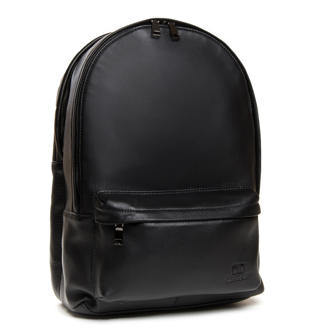 Рюкзак Міська шкіра BRETTON 2004-1 black.Музькі міські рюкзаки гуртом і в роздріб в Україні.