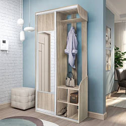 Передпокій купе Бриз Мікс меблі Трюфель