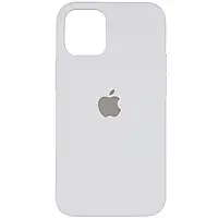 Оригинальный силиконовый чехол на Apple Iphone 13 White