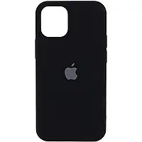 Оригинальный силиконовый чехол на Apple Iphone 13 Pro Black