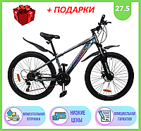 Спортивный горный стальной ВЕЛОСИПЕД 27,5" 17" CROSS EVOLUTION 2021р, Велосипед CROSS EVOLUTION 27,5" 17"