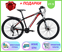 Спортивный горный АЛЮМИНИЕВЫЙ ВЕЛОСИПЕД 27.5" 17" TITAN GERMES 2021р, Велосипед TITAN GERMES 27.5" 17"