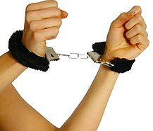 Наручники з хутром (ігрові наручники), фото 2