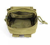 Сумкам підсумок тактичний для аксессуарів Molle Cordura 1050D Мультікам, фото 3