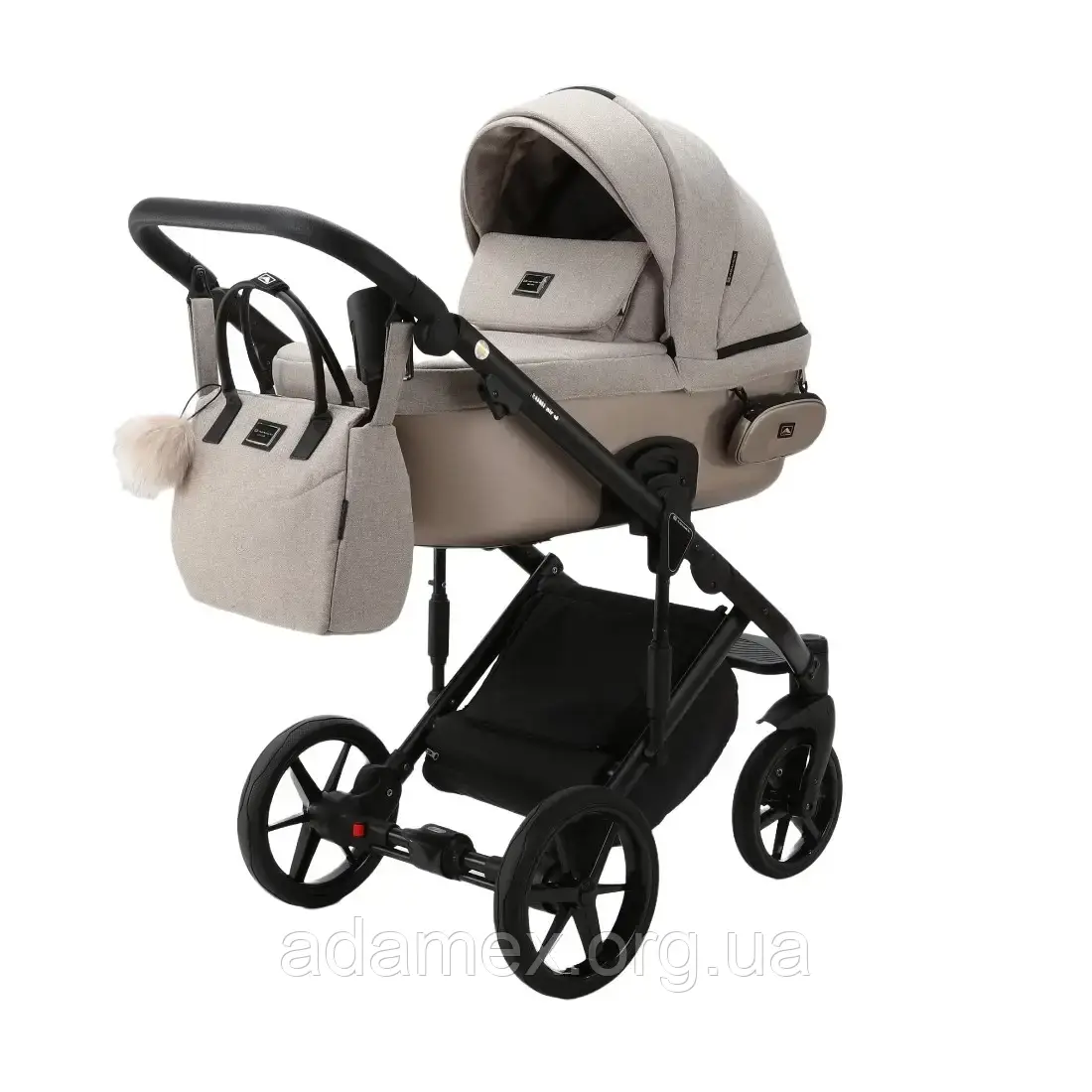 Коляска Adamex Lumi Air (Thermo) PS71 Темно бежева