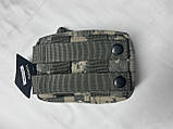 Сумкам підсумок тактичний для аксессуарів Molle Cordura 1050D Мультікам, фото 10